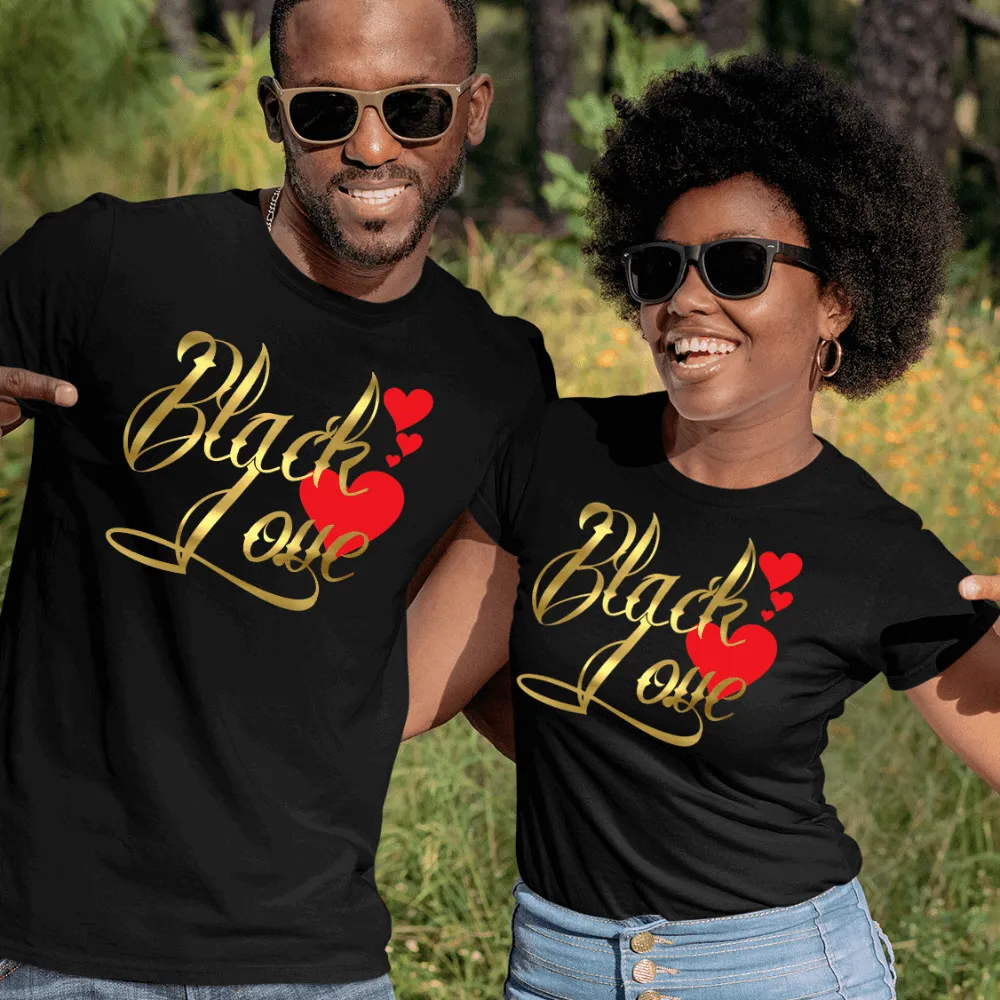 Black Love Sweatshirt / Hoodie, black love t shirts, couple sweatshirt, matching couple shirts