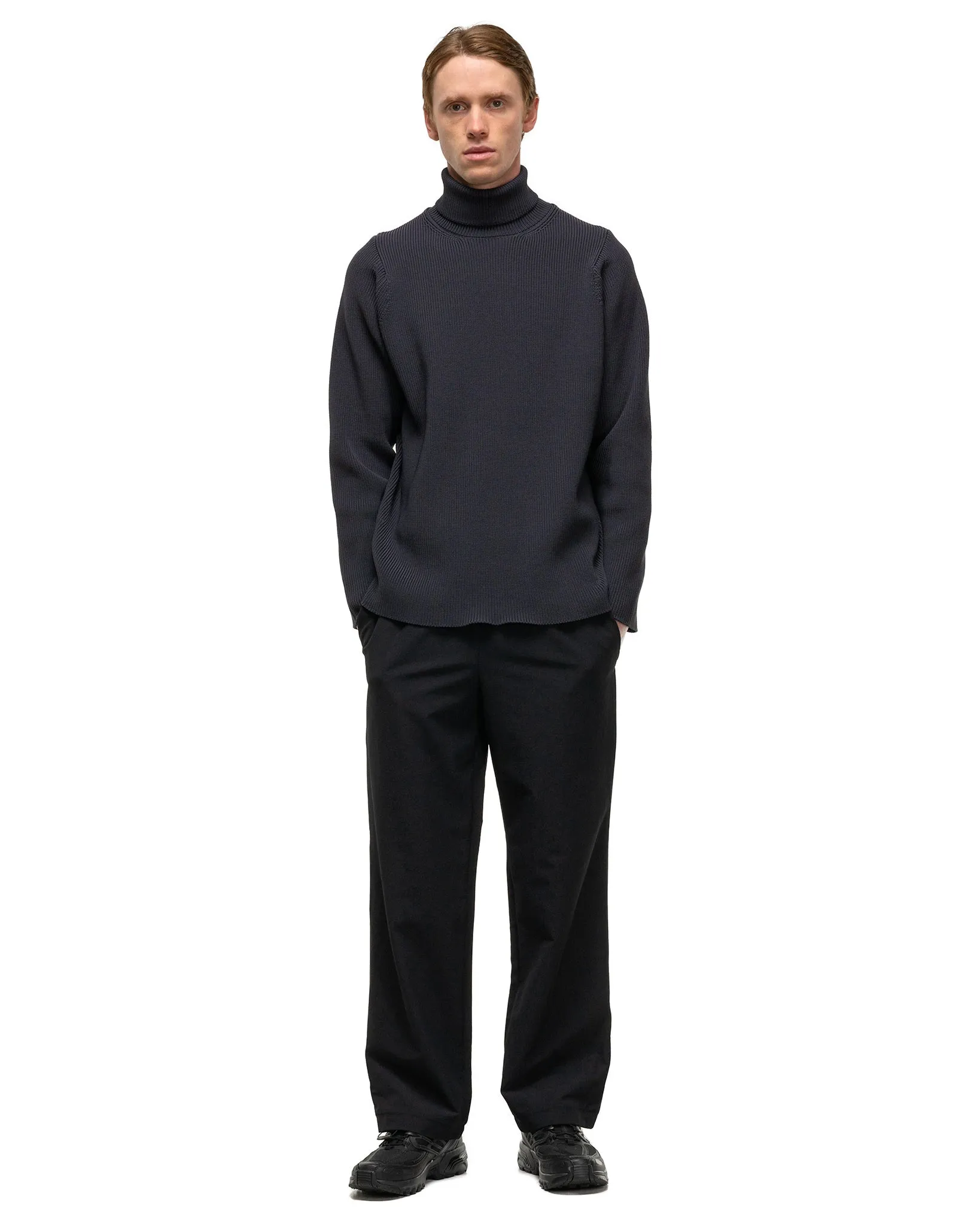 Cartridge Knit Turtle 7G Charcoal