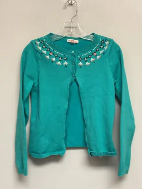 DU pareil...au meme Size 10 Turquoise Cotton Big Girls Sweaters & Vests