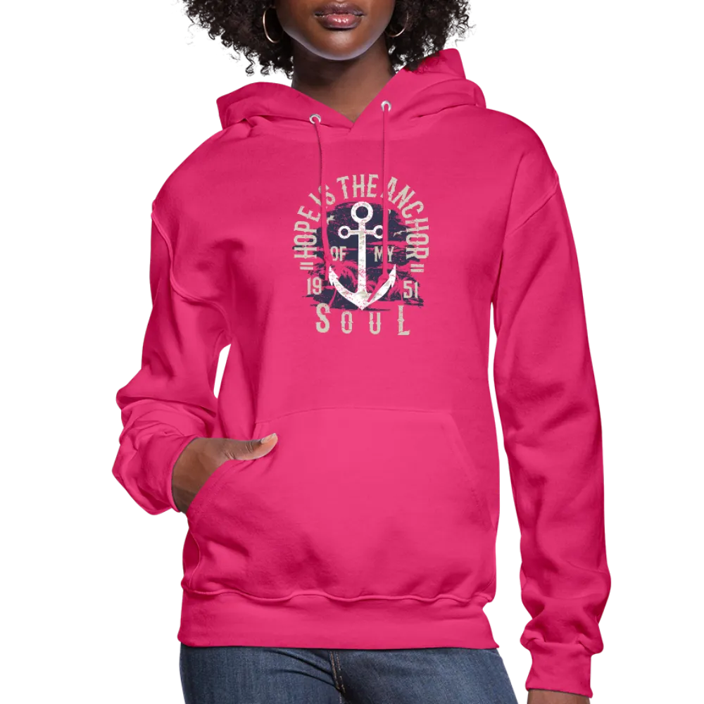 Hope is the Anchor of My Soul - Plush Hoodie