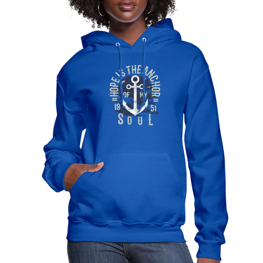 Hope is the Anchor of My Soul - Plush Hoodie