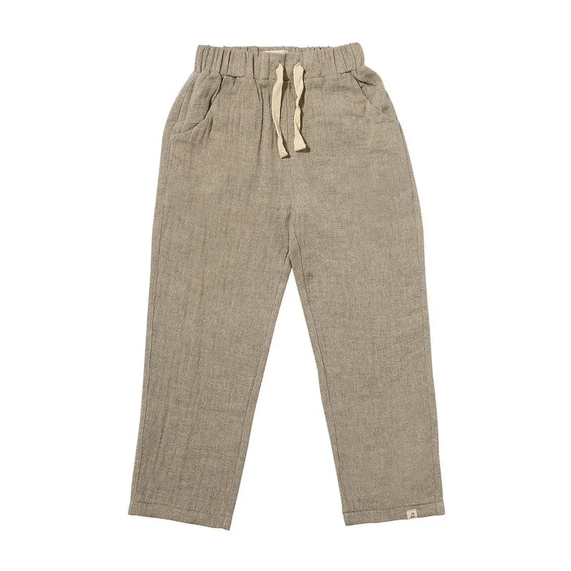 Me & Henry Bosun Gauze Pants (Beige)