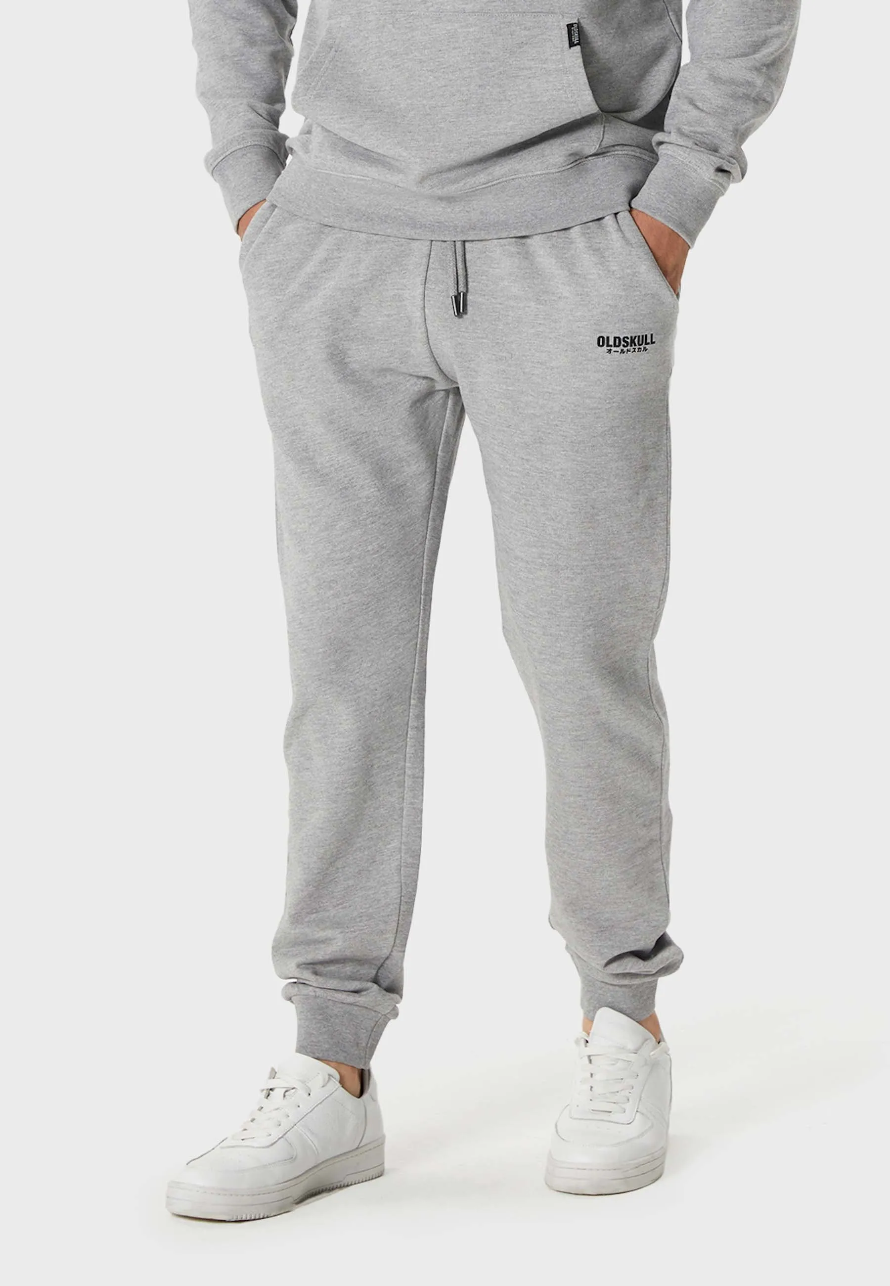 Oldskull Basic Logo Sweat Jogger Heather Grey