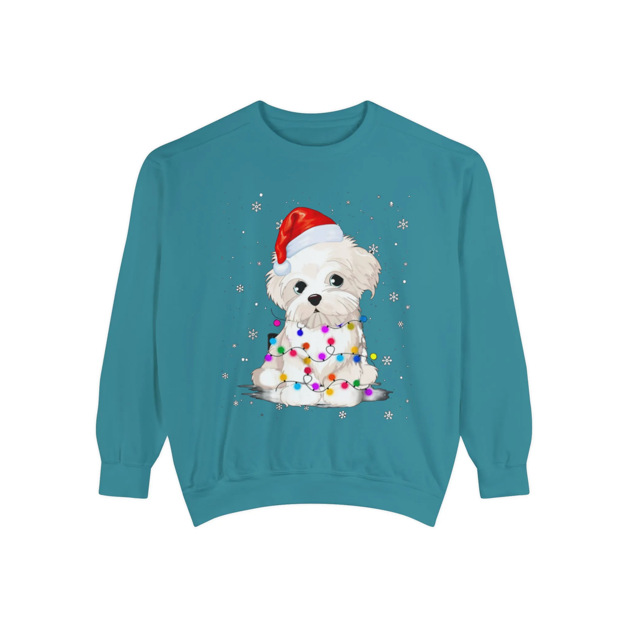 Pretty Pup Christmas  Sweatshirt