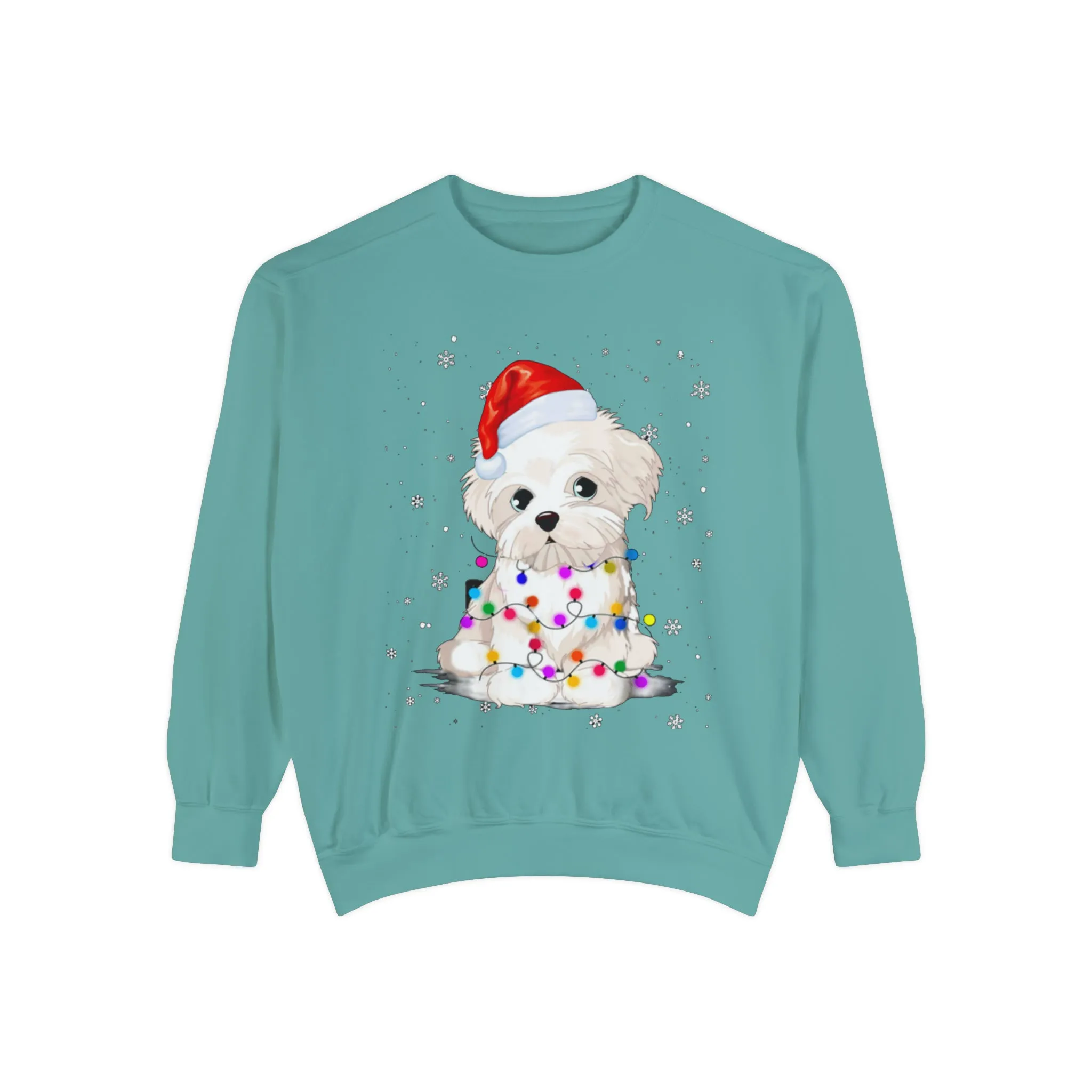 Pretty Pup Christmas  Sweatshirt