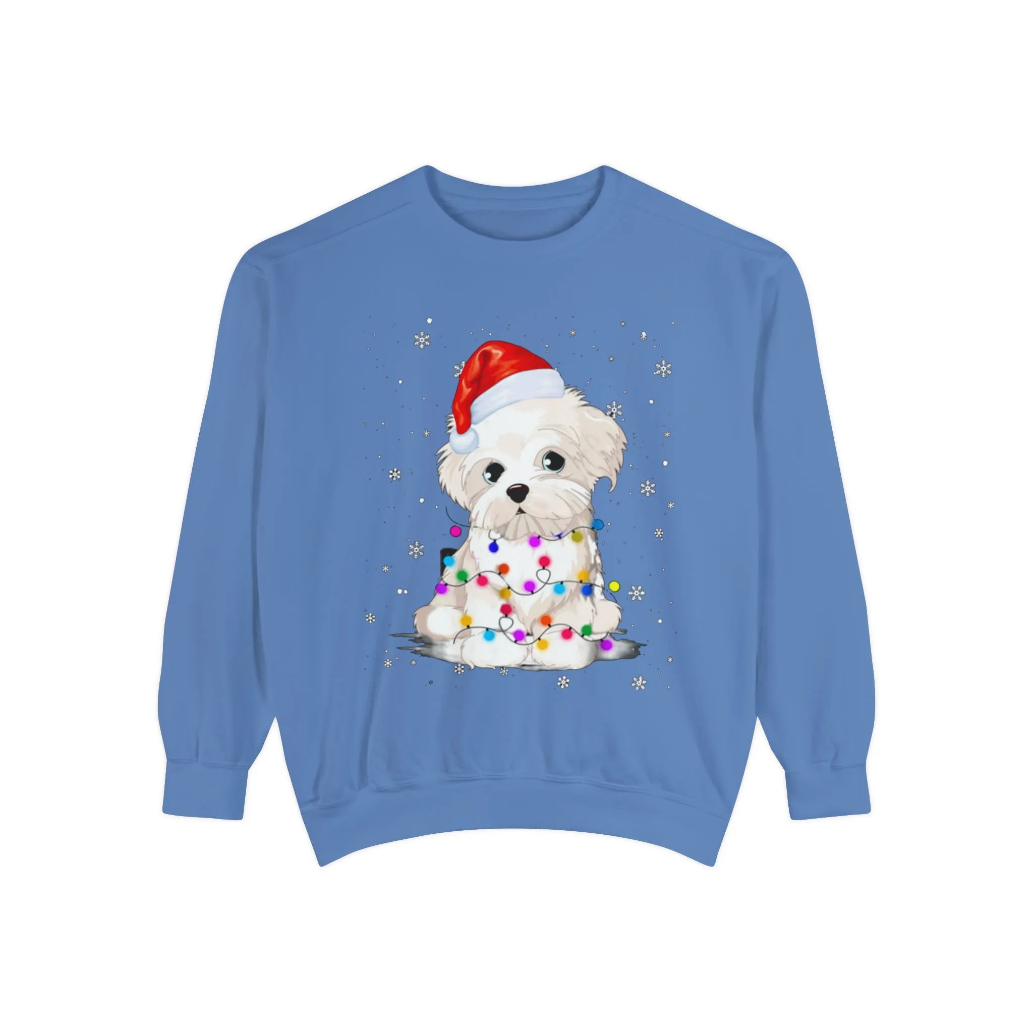Pretty Pup Christmas  Sweatshirt