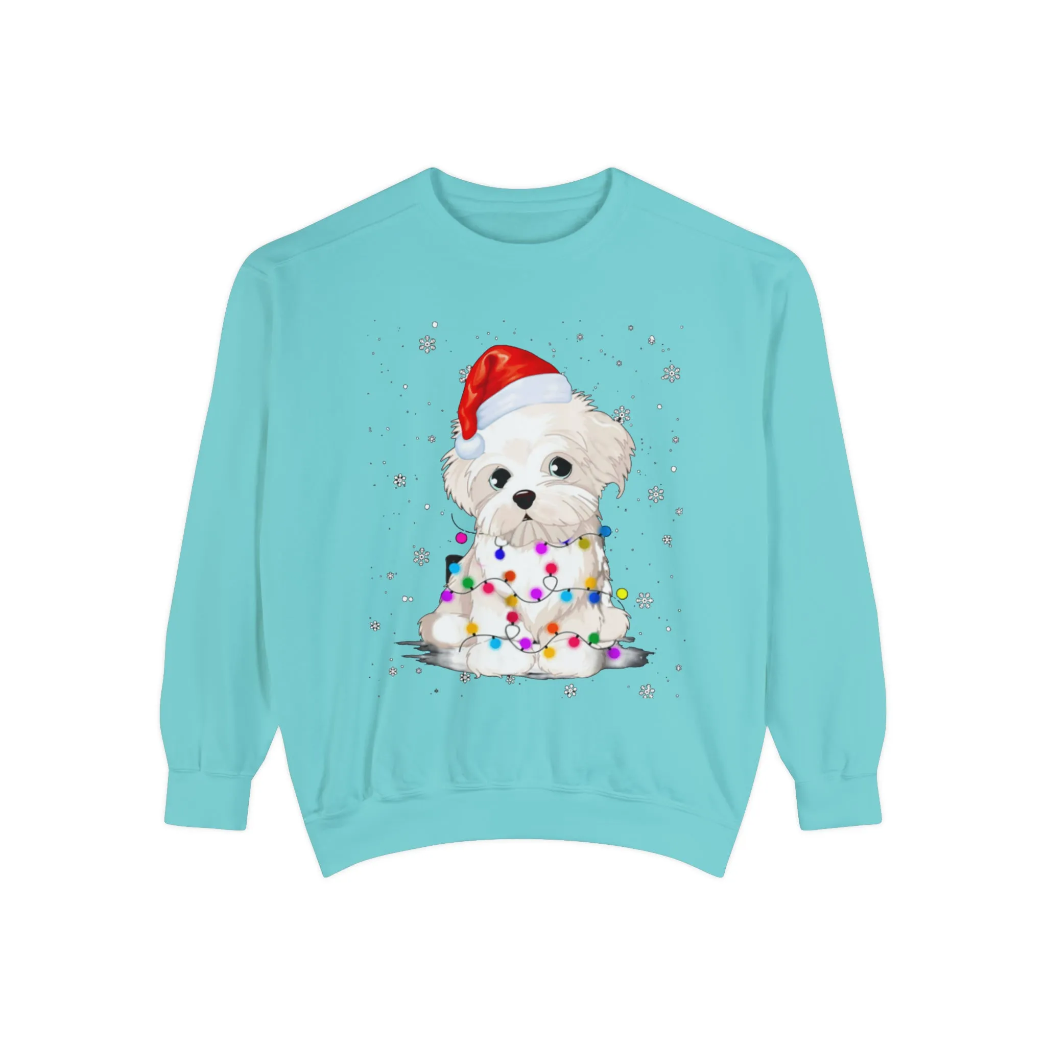 Pretty Pup Christmas  Sweatshirt