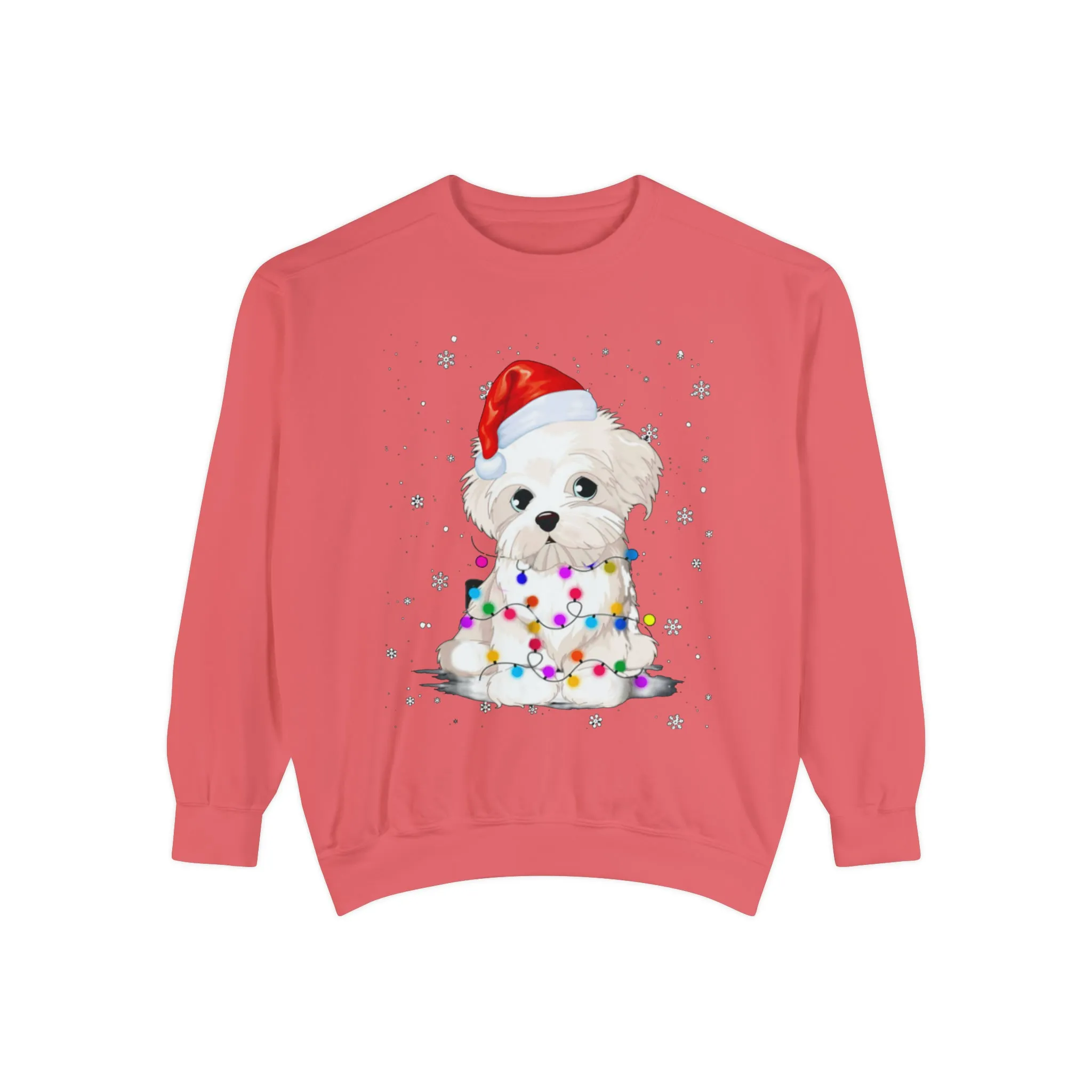 Pretty Pup Christmas  Sweatshirt