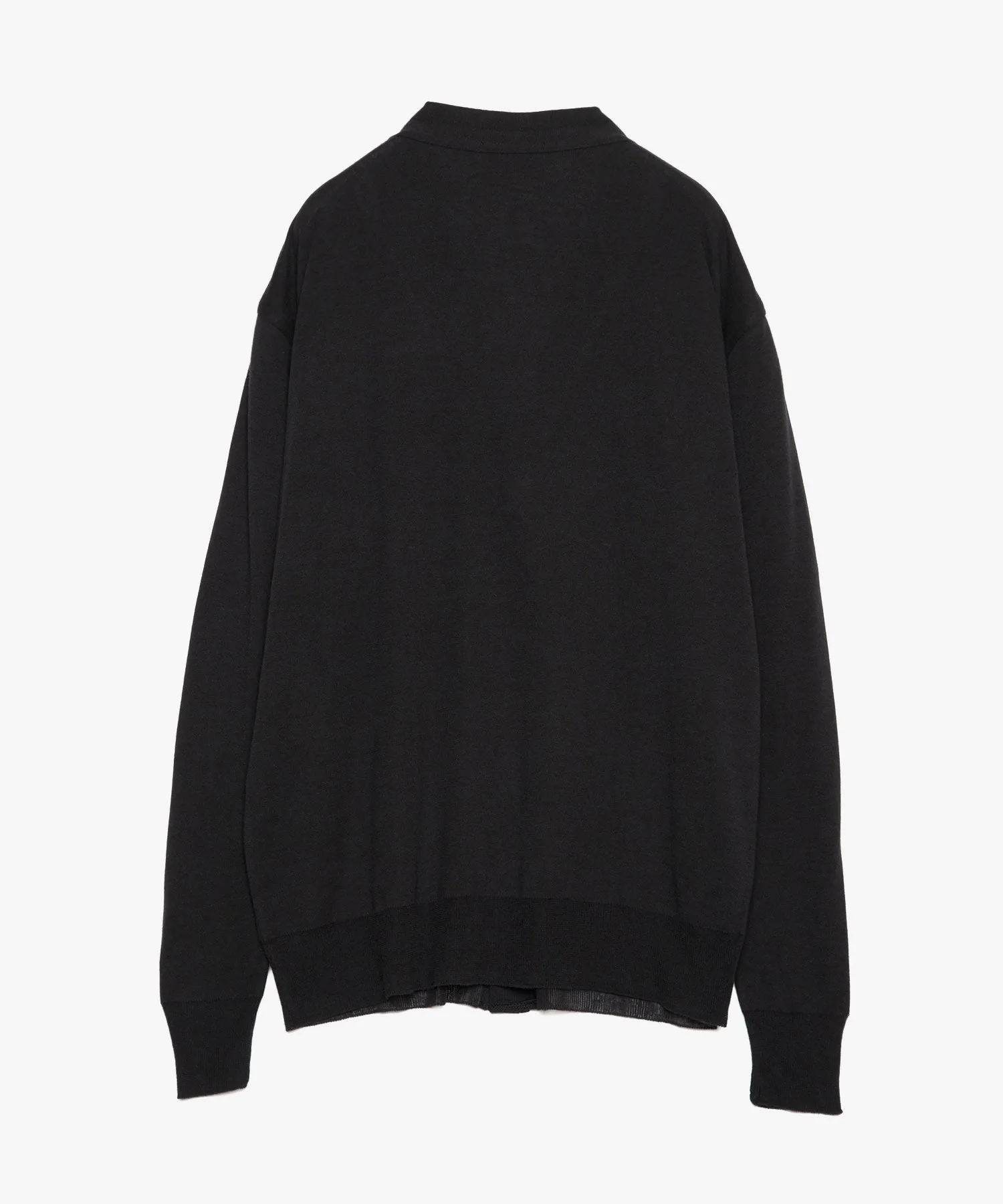 Soft Cotton/Cupra Knit Cardigan