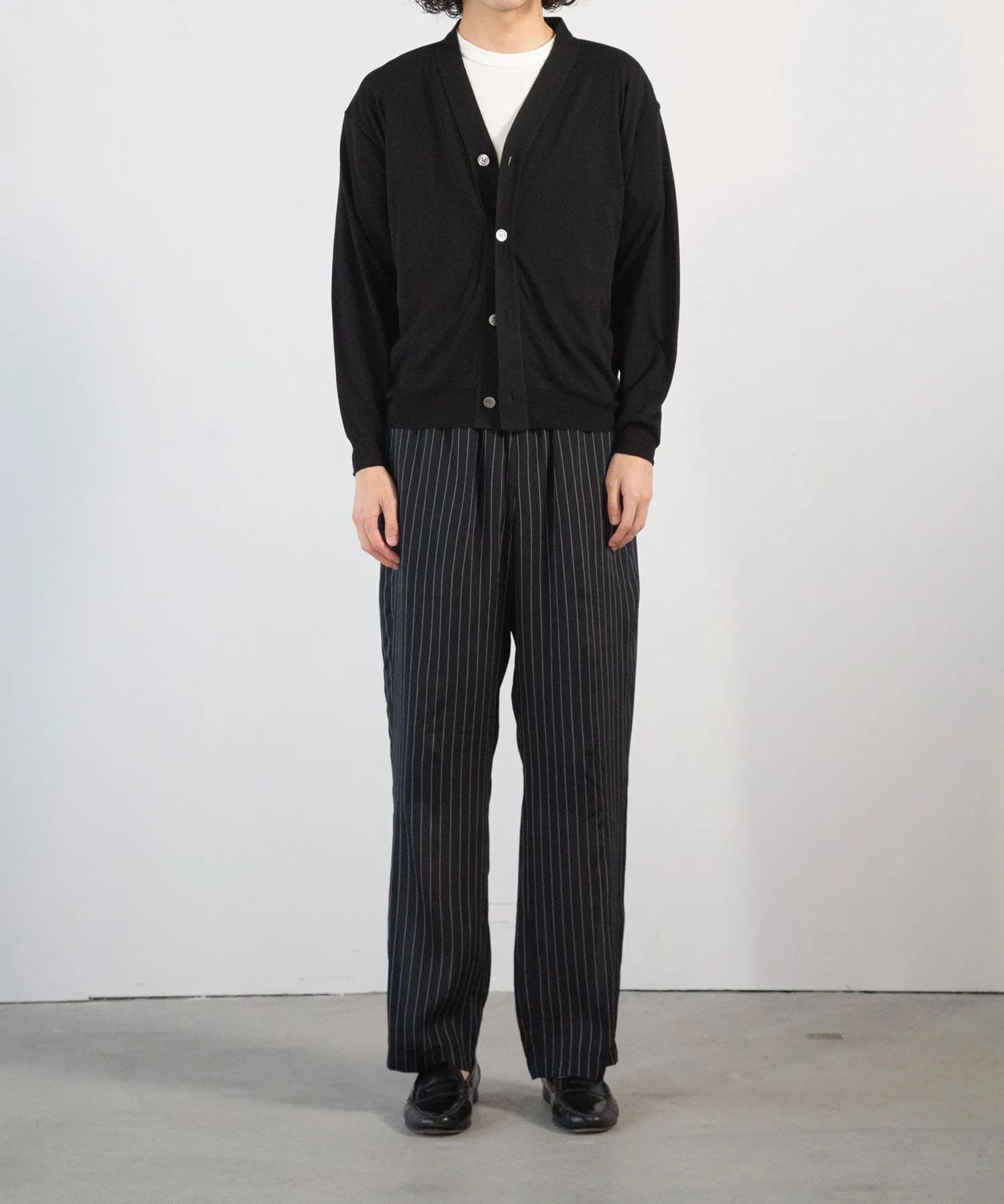 Soft Cotton/Cupra Knit Cardigan