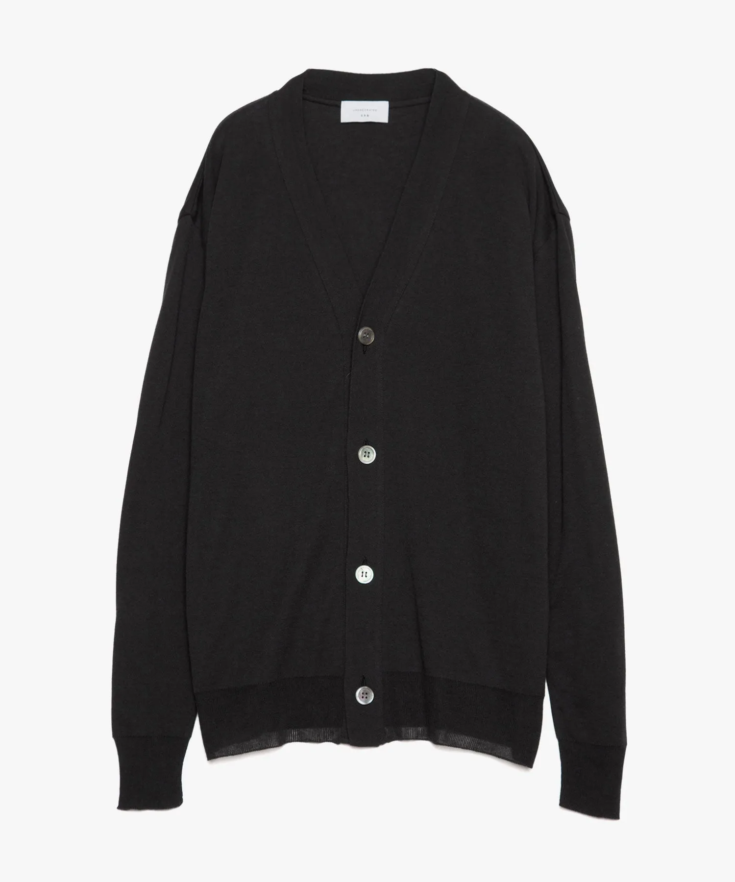 Soft Cotton/Cupra Knit Cardigan