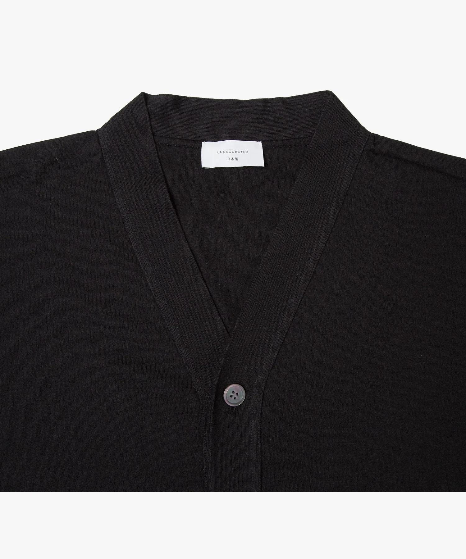 Soft Cotton/Cupra Knit Cardigan